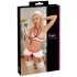 Cottelli - two‑piece nurse costume (white/red)