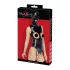 Bad Kitty - Open-Front Body Suit & Mask (Black) - XL