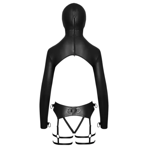 Bad Kitty - BDSM Lingerie Set (Black)
