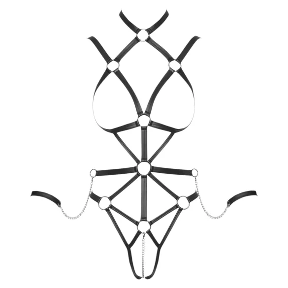 Bad Kitty - Black Body Harness - L