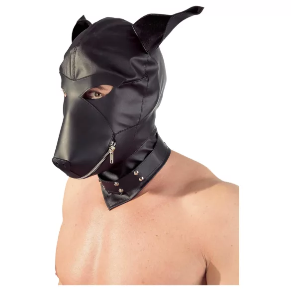 Fetish - Dog Mask (Black, S-L)