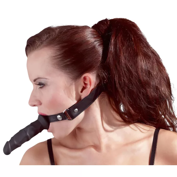 Fetish - Gag with Dildo Attachment (Black)