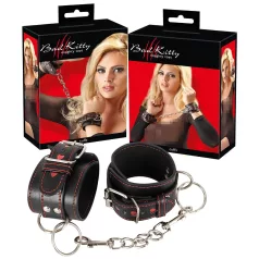 Bad Kitty - Heart-Shaped Handcuffs (Black)