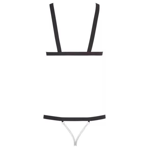 Bad Kitty - Studded Strap Body - Black (S-L)