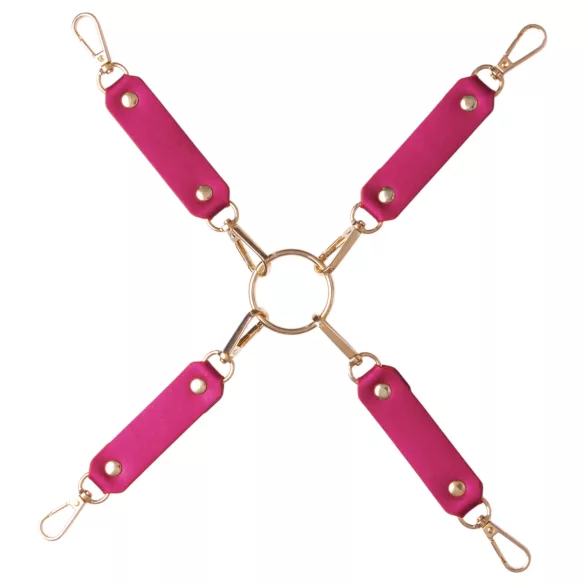 Bad Kitty - 7-Piece Bondage Set (Red)