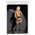 Cottelli - Sexy Open Stockings (Black) - 4