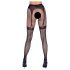 Cottelli Legwear - Black Thigh-High Open Tights (S-L)