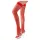 Cottelli - Red Fishnet Thigh-High Stockings - M