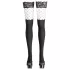 Cottelli - Sheer Thigh-High Stockings - M/L