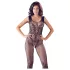 NO:XQSE - Sleeveless Open Net Jumpsuit - Black (S-L)