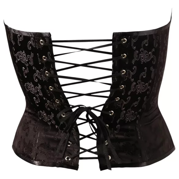 Cottelli - Embroidered Party Corset (Black) - M