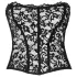Noir - Lace Corset (Black) - M