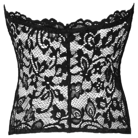 Noir - Lace Corset (Black) - M