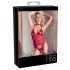 Abierta Fina - Sparkling Chain Top & Thong Set (Red)