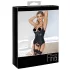 Abierta Fina - Uplift Top with Garter (Black) - M