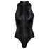 Cottelli Party - Black Snakeskin Pattern Bodysuit - L