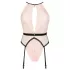 Obsessive Lilines - Gartered Bodysuit (Pink)