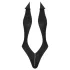 Cottelli Party - Black Collar Bodysuit - M/L