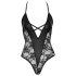 Cottelli Party - Floral Bodysuit (Black) - M