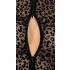 Noir - Leopard Print Long-Sleeve Bodysuit (Black)