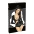 Noir - Sleek Long-Sleeve Bodysuit (Black)