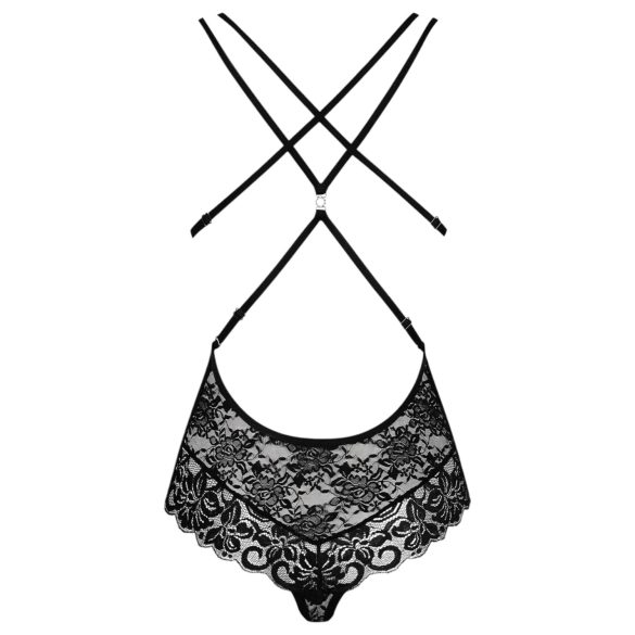 Obsessive 860-TED-1 - Super Sexy Lace Bodysuit (Black)