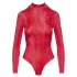 Cottelli - Red Snake Print Bodysuit - L