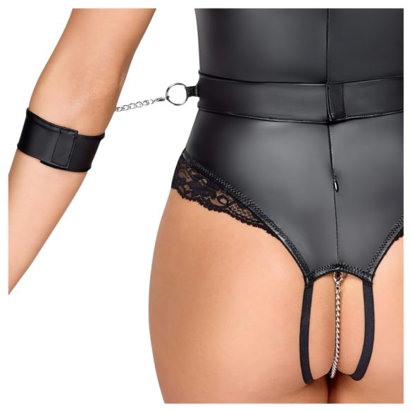 Cottelli Bondage - Open-Bust Tease Body (Black) - L