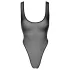 Noir - Sheer Bodysuit (Black)