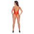 Cottelli - Cross-Strap Lace Bodysuit (Red)