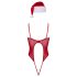 Cottelli - Christmas Bodysuit Set (Red)
