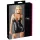 Cottelli - shiny lace-up dress (black)