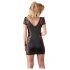 Cottelli - Black Lace Bow Dress - L
