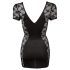 Cottelli - Black Lace Bow Dress - XL