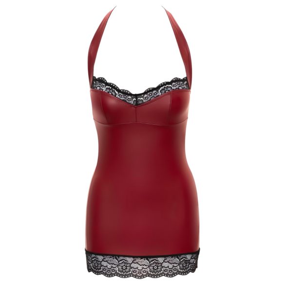 Cottelli - Shiny Mini Dress (Red)  - L