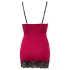 Cottelli - Exclusive Lace-Up Dress (Red) - M