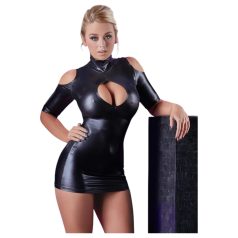 Cottelli - Black Cold Shoulder Party Dress - M