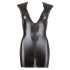 Cottelli - Sleeveless Shiny Party Dress (Black) - XL