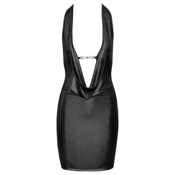 Cottelli Party - Halter Neck Dress (Silver) - XL