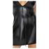 Noir - Black Snakeskin-Print Mini Dress with Top