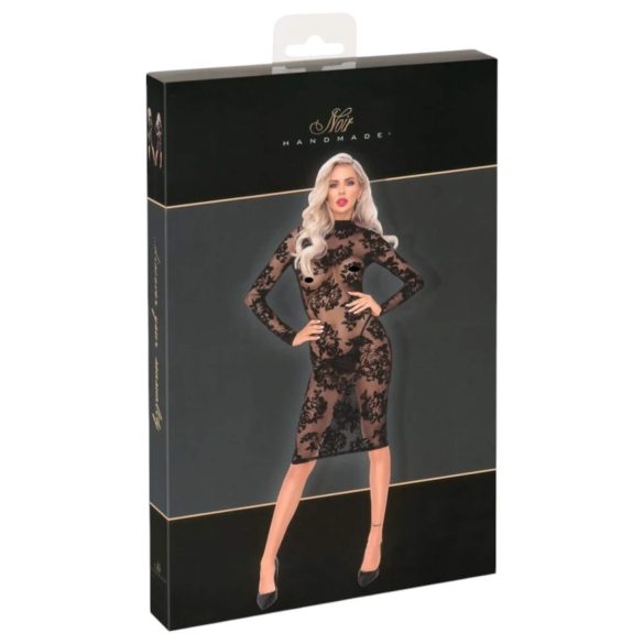 Noir - Rosy Long-Sleeve Dress (Black)