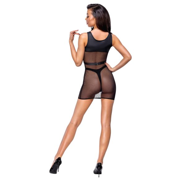 Cottelli - Sheer Party Set (Black) - L