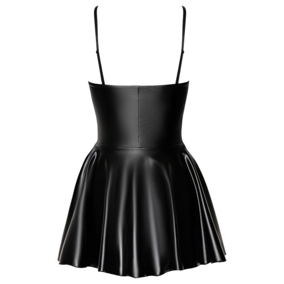 Noir Libido - Matte Mini Dress (Black)