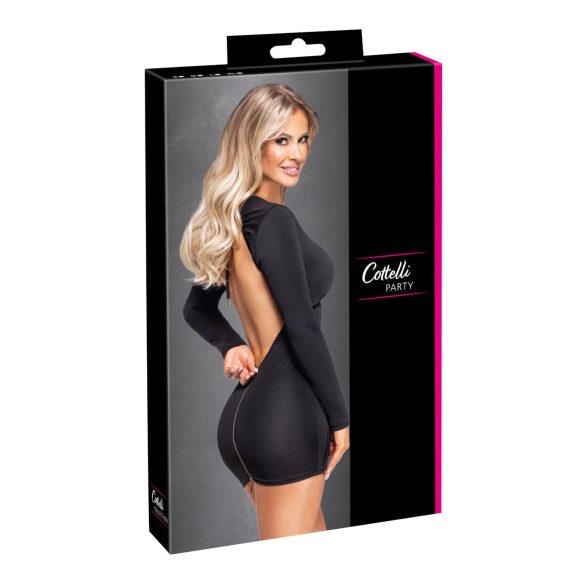 Cottelli - Open-Back Mini Dress (Black)