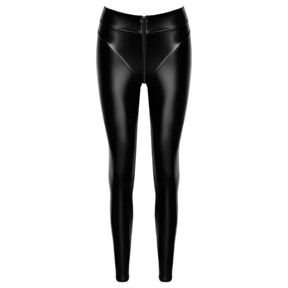 Noir - Shiny Long Pants (Black) - M