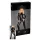 Noir - Shiny Long-Sleeve Jumpsuit (Black) - L