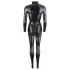 Cottelli - Shiny Long-Sleeve Party Overall (Black) - S