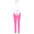 Cottelli Party - Jumpsuit with Deep Back Cutout (Pink) - L