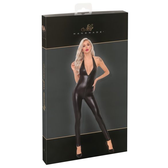 Noir - Halter Neck Jumpsuit (Black)