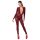 Noir Kink Royal - Sheer Catsuit (Red) - L